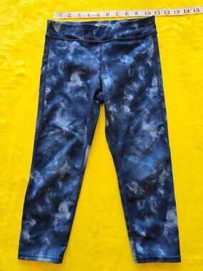 LOLE Leggings medium blue camo Girl 7/8